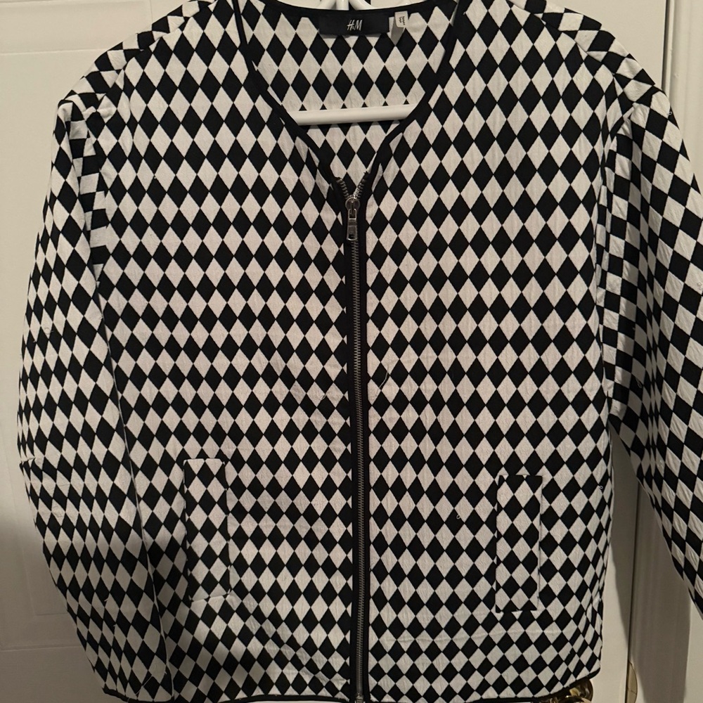 H&M Kids Diamond Patterned Jacket